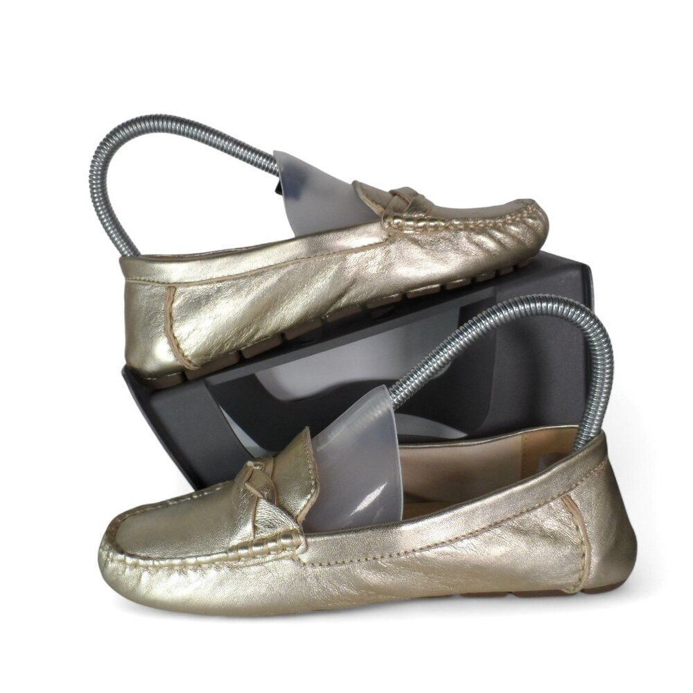 Sperry Top-Sider Bridge Classic Slip-on Loafers Metallic Gold STS83348 Women's 5